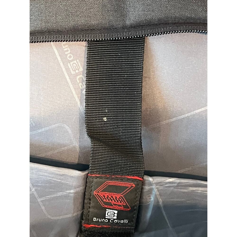 Bruno Cavalli Padded Computer Black Backpack - Picture 6 of 6